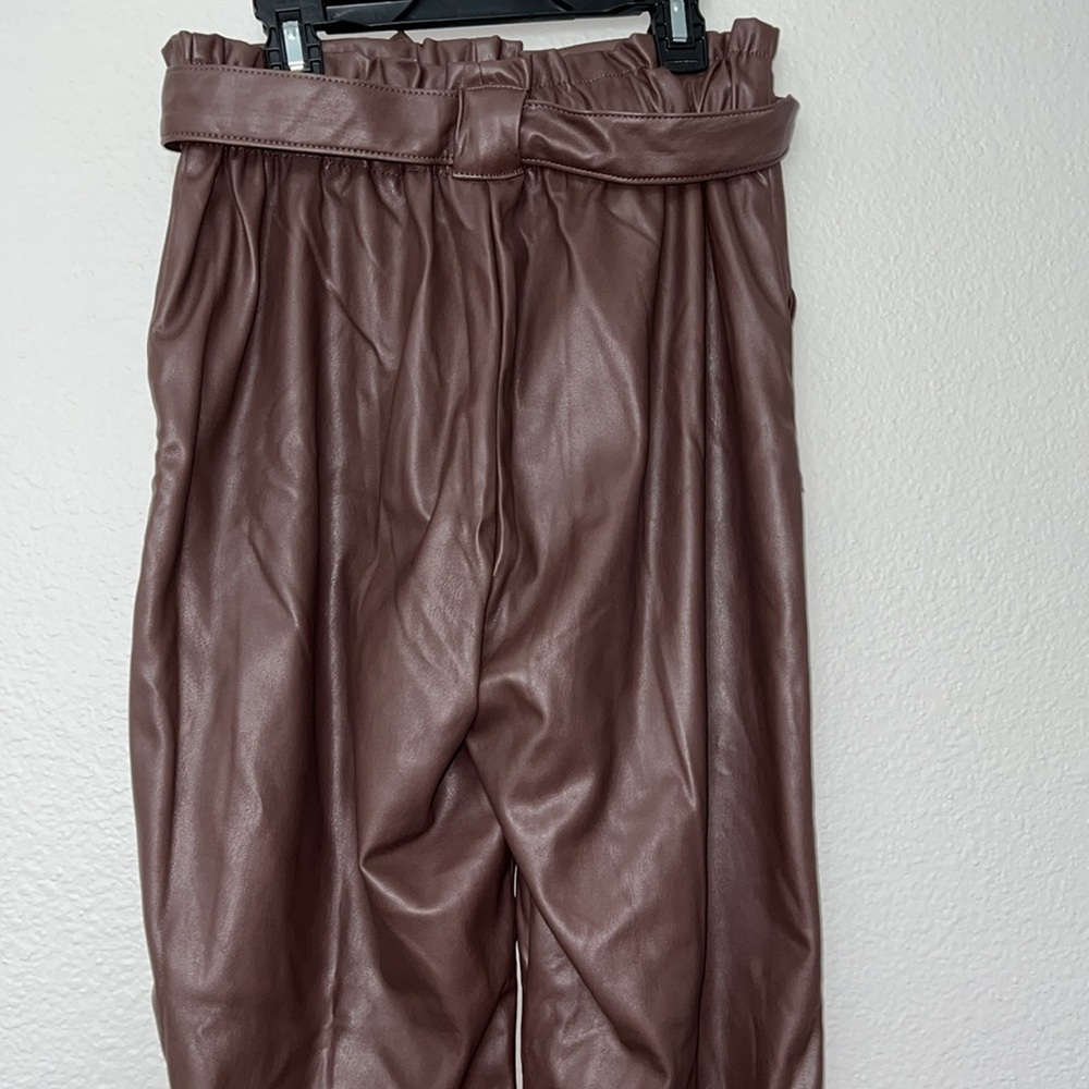 Belted Faux Leather. - Picture 5 of 5